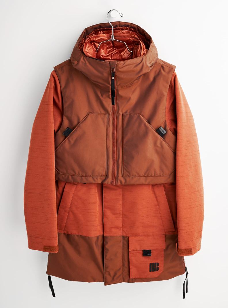 Burton Amora Parka Zimní Bunda Damske Hnede | 98271-DYMU