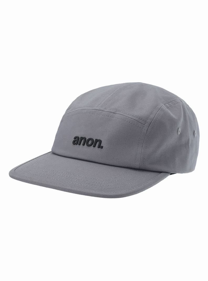 Burton Anon Cordova Five-Panel Camp Klobúky Panske Siva | 73295-ORJW
