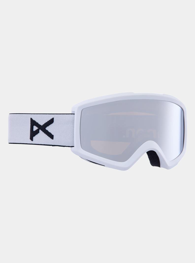 Burton Anon Helix 2.0 Goggles + Bonus Lens Okuliare Damske Biele Strieborne | 91734-MLEH