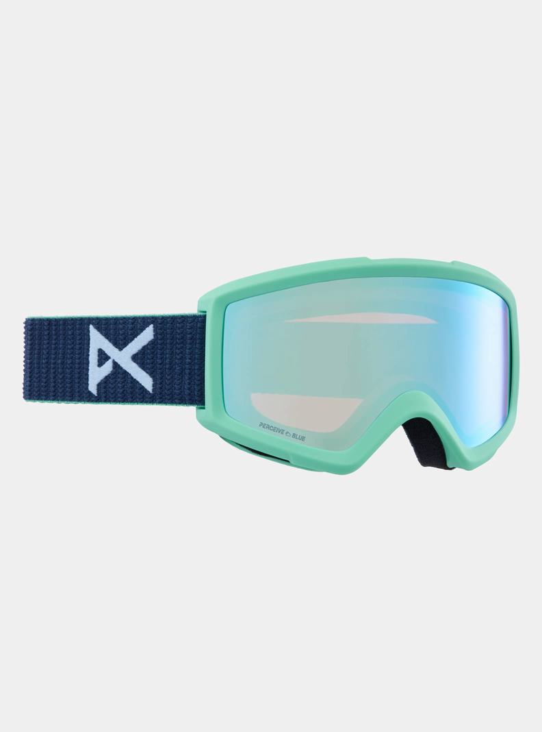 Burton Anon Helix 2.0 Perceive Goggles + Bonus Lens Okuliare Panske Námornícka Modrá Modre | 47826-YUTL