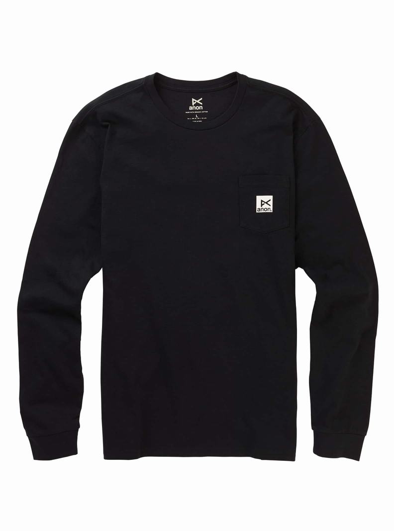 Burton Anon Long Sleeve Tričko Damske Čierne | 76891-GDCZ