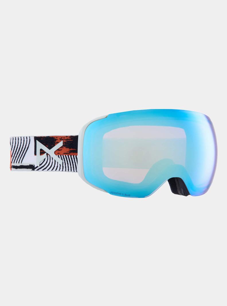 Burton Anon M2 Goggles + Bonus Lens + MFI® Face Mask Okuliare Damske Modre Ruzove | 54261-LSOR