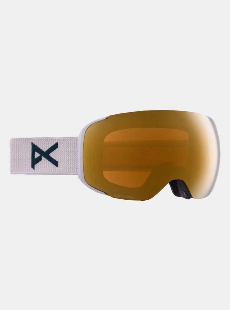 Burton Anon M2 Low Bridge Fit Goggles + Bonus Lens + MFI® Face Mask Okuliare Damske Siva Oranžové | 65132-RIJT