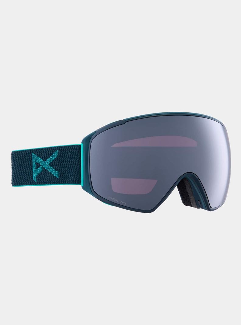 Burton Anon M4S Goggles (Toric) + Bonus Lens + MFI® Face Mask Okuliare Panske Oranžové Čierne Nachový | 84639-PALF
