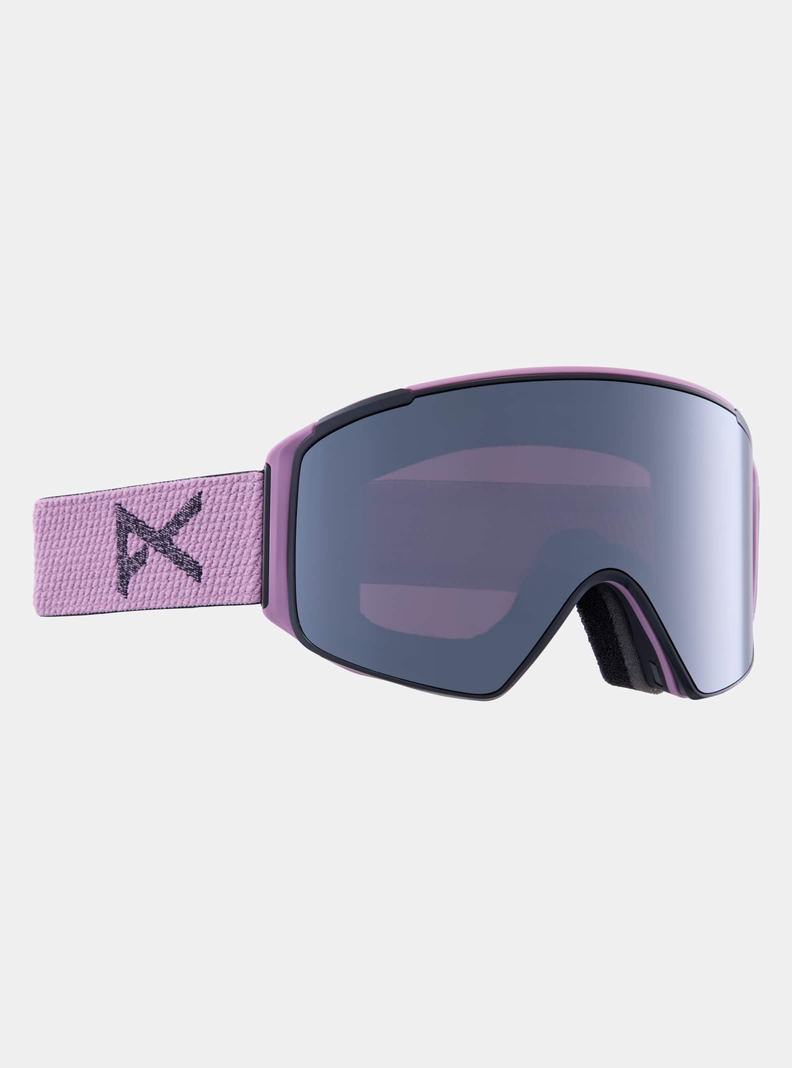 Burton Anon M4S Low Bridge Fit Goggles (Cylindrical) + Bonus Lens + MFI® FACE MASK Okuliare Panske Nachový Oranžové Čierne | 85391-PMFQ