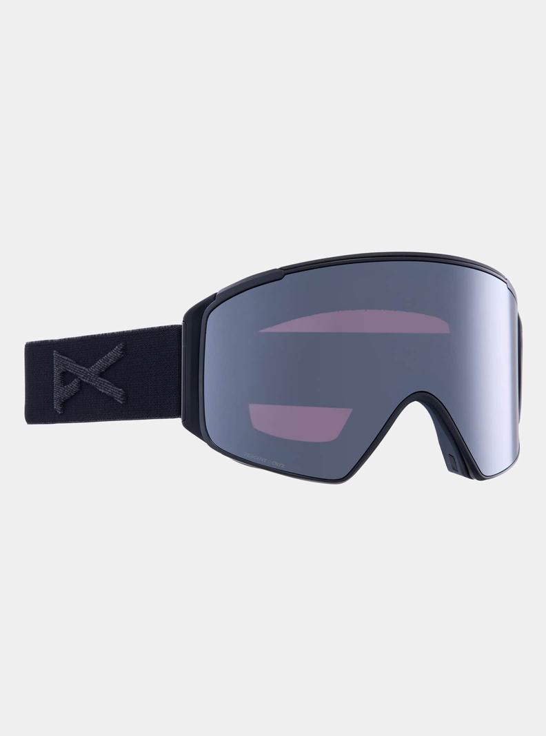 Burton Anon M4S Snapback Goggles (Cylindrical) + Bonus Lens + MFI® Face Mask Okuliare Panske Oranžové Čierne Nachový | 82179-ZBMY