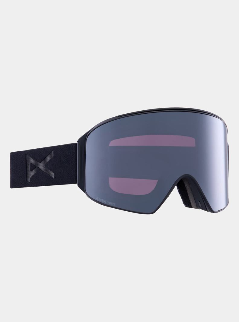 Burton Anon M4 Goggles (Cylindrical) + Bonus Lens + MFI® Face Mask Okuliare Panske Oranžové Čierne Nachový | 86193-WDRL