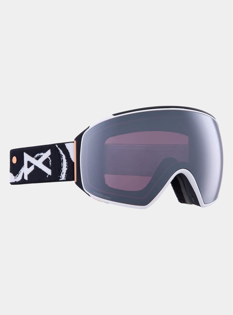 Burton Anon M4 Low Bridge Fit Goggles (Toric) + Bonus Lens + MFI® Face Mask Okuliare Damske Oranžové Čierne Nachový | 42856-ABXQ