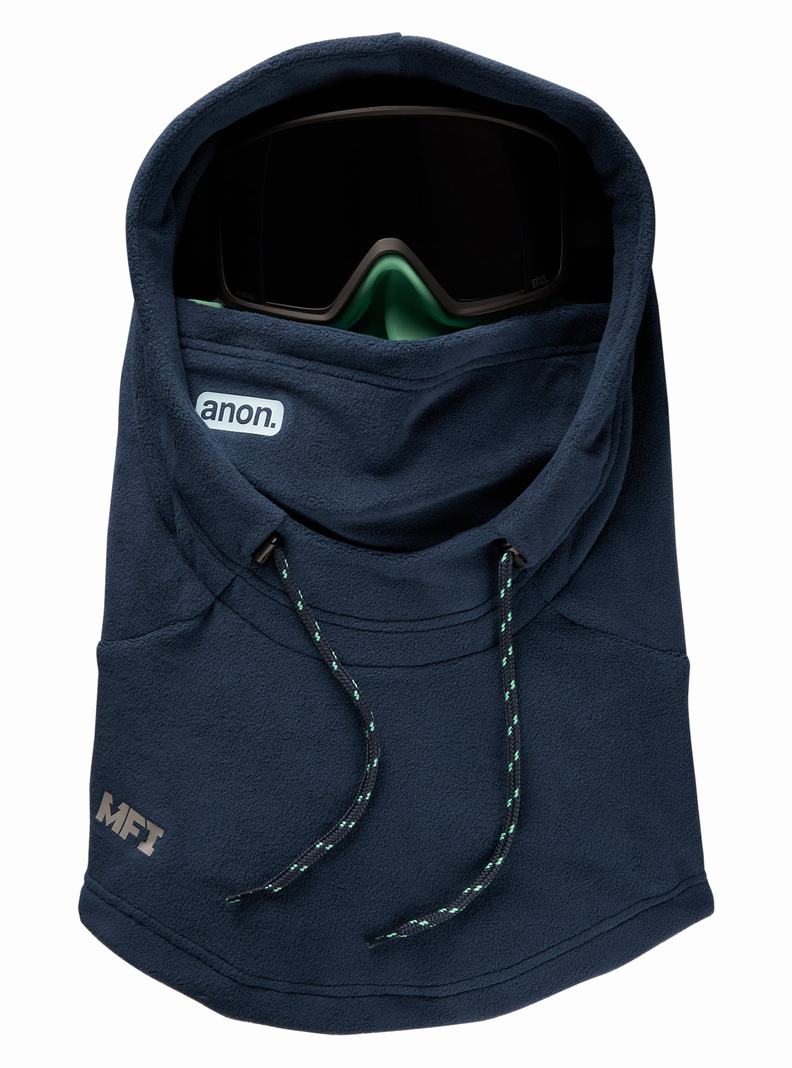 Burton Anon MFI® Fleece Helmet Hood Masky Panske Námornícka Modrá | 57238-DRYH