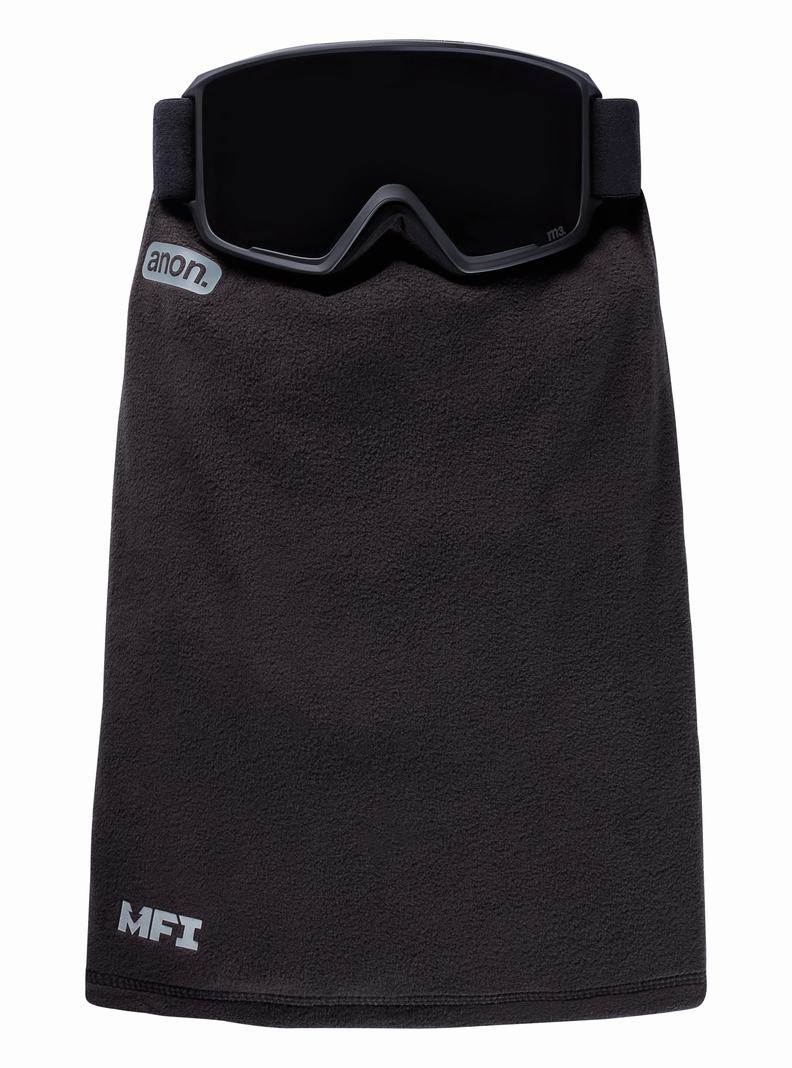 Burton Anon MFI® Microfur Neck Warmer Masky Panske Čierne | 15206-KXAZ