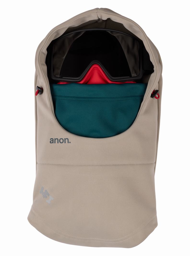 Burton Anon MFI® S Kapucňou Balaclava Masky Panske Siva | 28301-FGAO