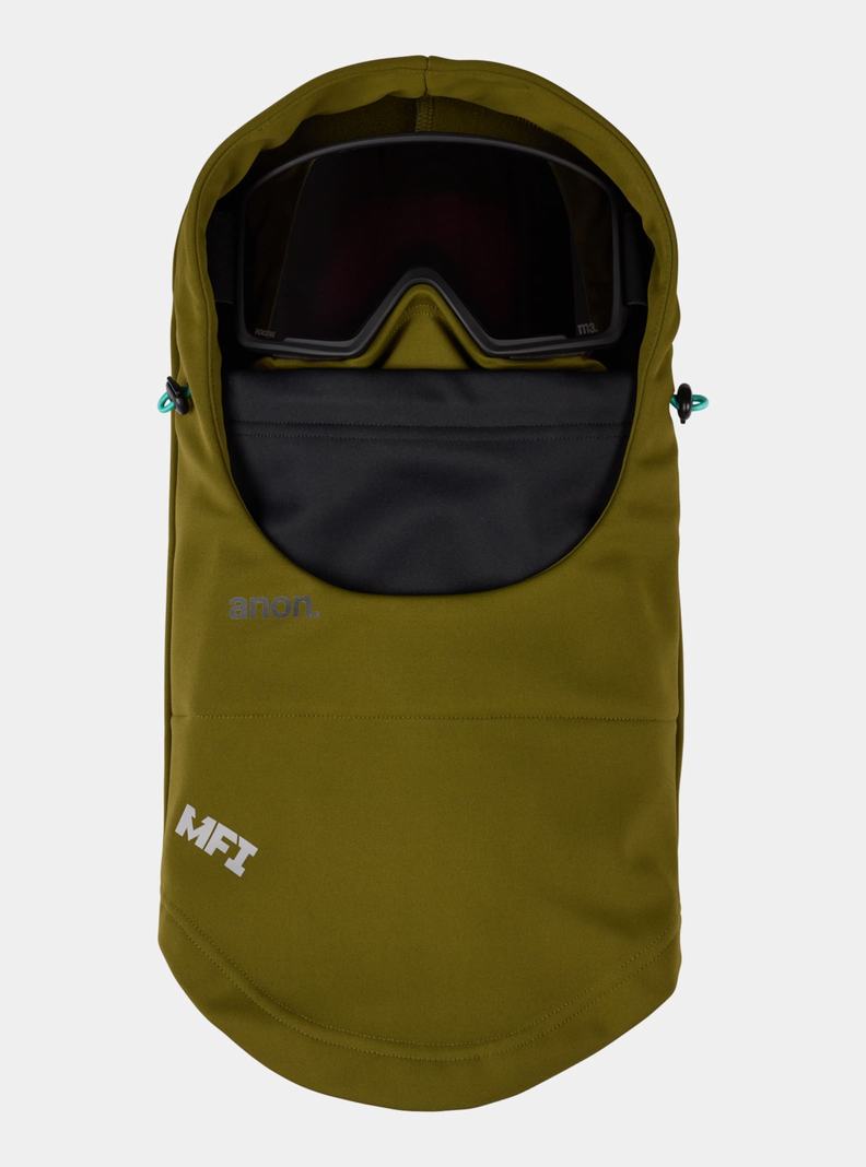 Burton Anon MFI® S Kapucňou Balaclava Masky Damske Zelene | 82951-FORU