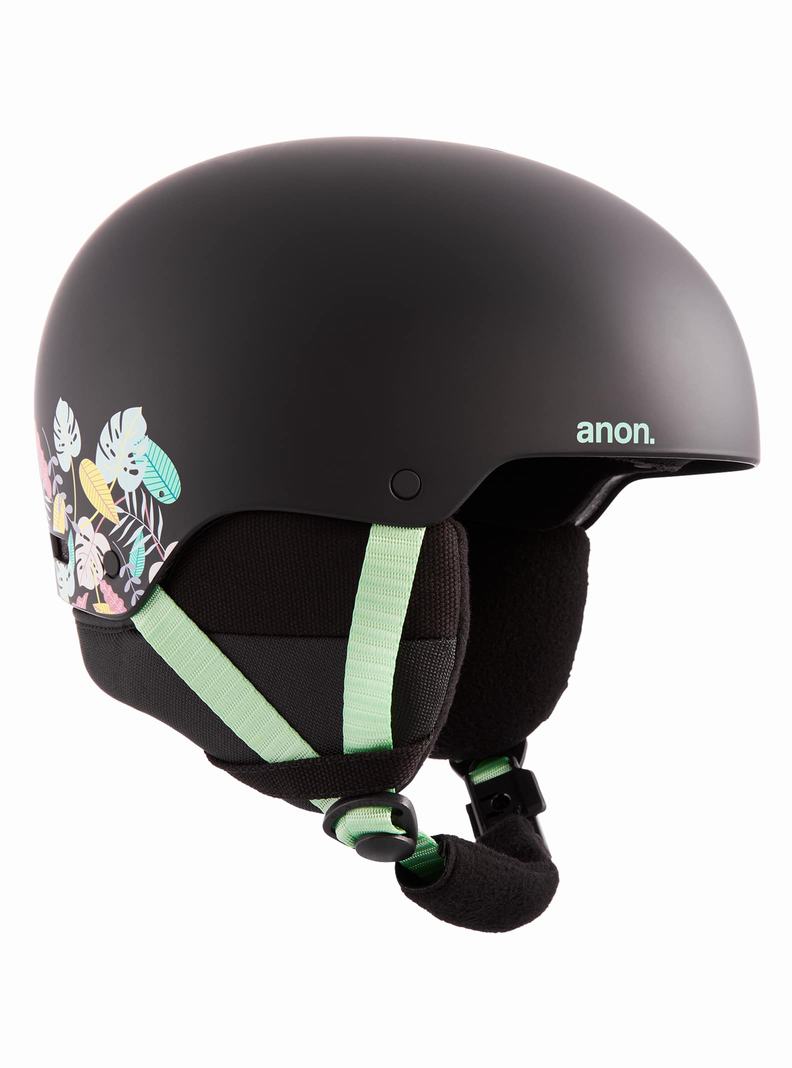 Burton Anon Rime 3 Prilby Detske Čierne | 69872-POHC