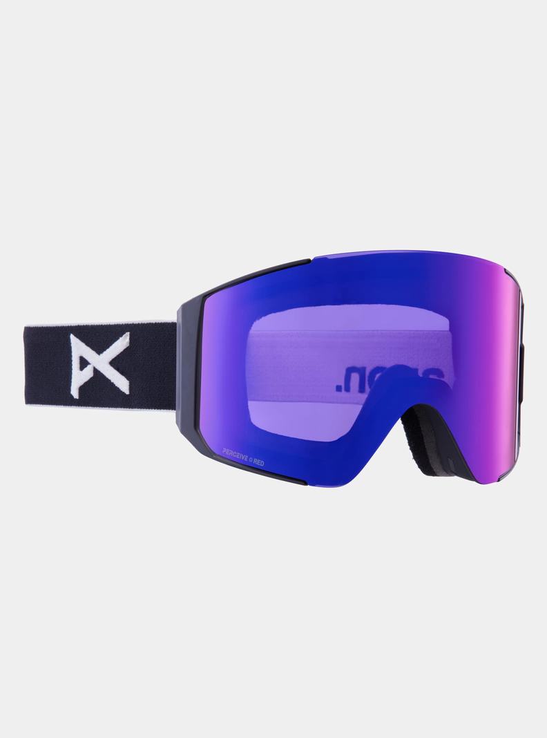 Burton Anon Sync Low Bridge Fit Goggles + Bonus Lens Okuliare Damske Čierne Oranžové Červené | 02837-LTBU