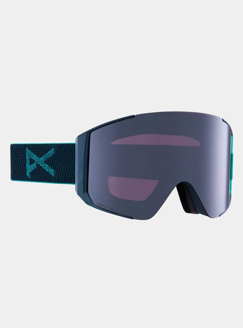 Burton Anon Sync Low Bridge Fit Goggles + Bonus Lens Okuliare Panske Oranžové Čierne Nachový | 68247-LPVX