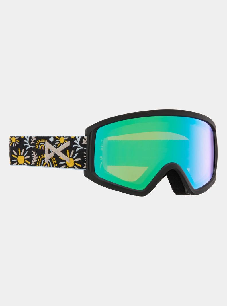 Burton Anon Tracker 2.0 Low Bridge Fit Okuliare Detske Zelene | 90637-ZLRT