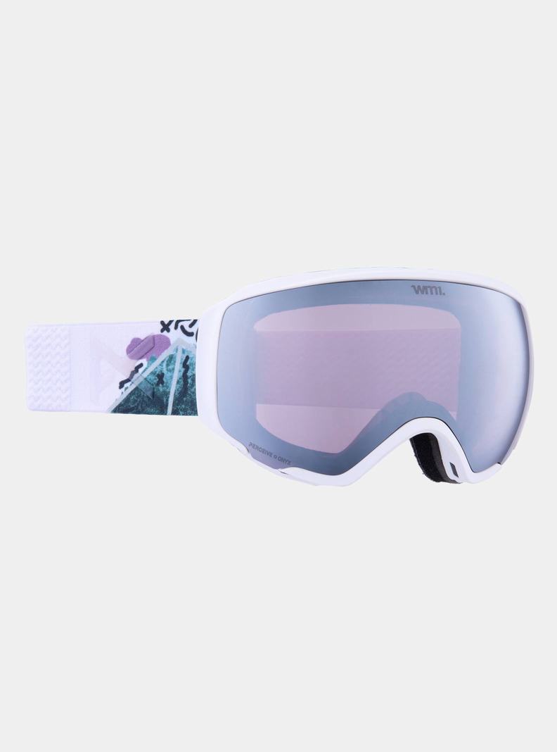 Burton Anon WM1 Goggles + Bonus Lens + MFI® Face Mask Okuliare Damske Oranžové Čierne Nachový | 94263-BLRN