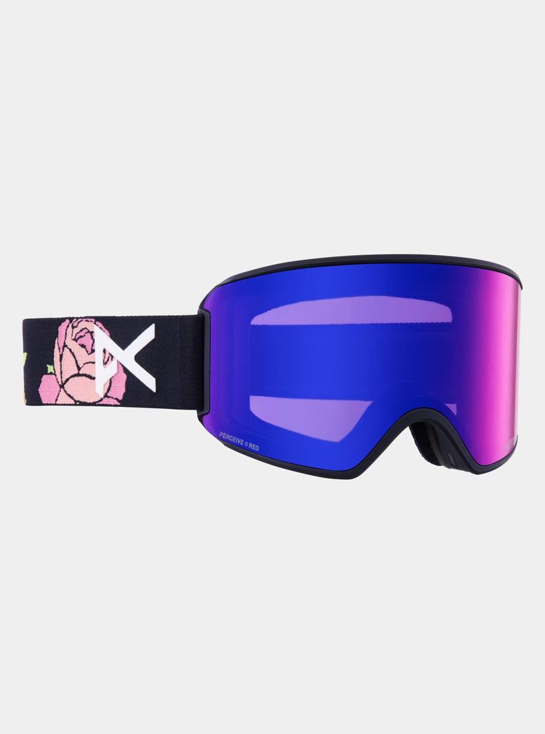 Burton Anon WM3 Goggles + Bonus Lens + MFI® Face Mask Okuliare Damske Oranžové Červené | 04283-EIHY