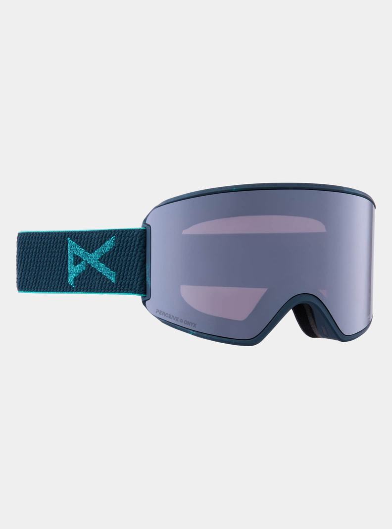 Burton Anon WM3 Goggles + Bonus Lens + MFI® Face Mask Okuliare Panske Oranžové Čierne Nachový | 49586-BGCK