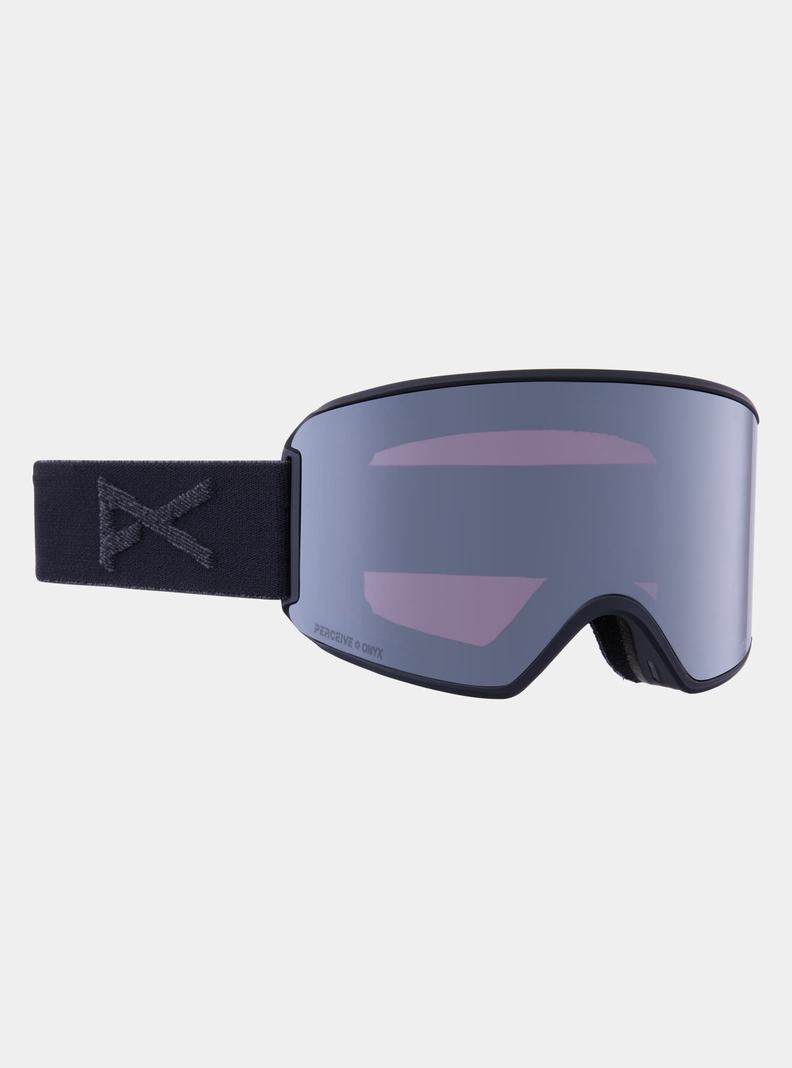 Burton Anon WM3 Low Bridge Fit Goggles + Bonus Lens + MFI® Face Mask Okuliare Panske Oranžové Čierne Nachový | 81906-FQIJ