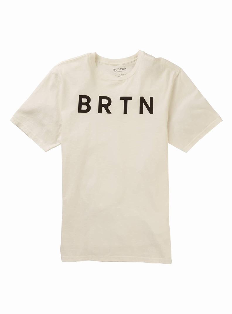 Burton BRTN Kratke Sleeve Tričko Damske Biele | 41503-PAXB