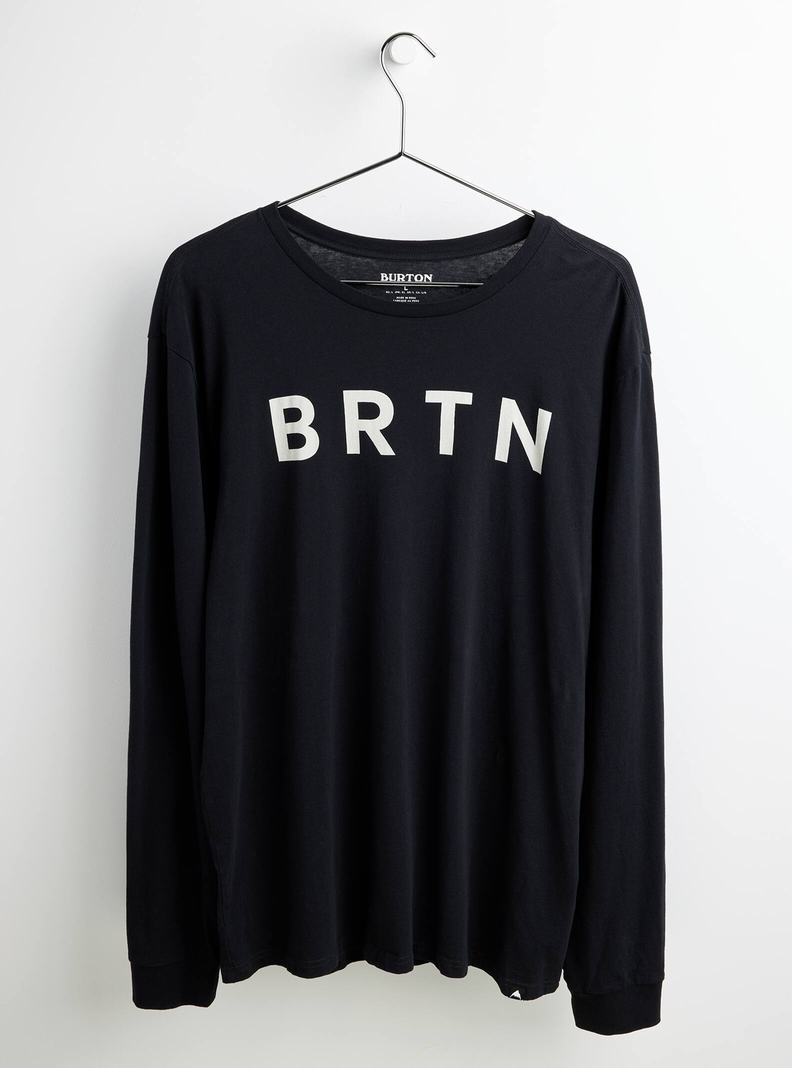 Burton BRTN Long Sleeve Tričko Panske Čierne | 54291-THRK