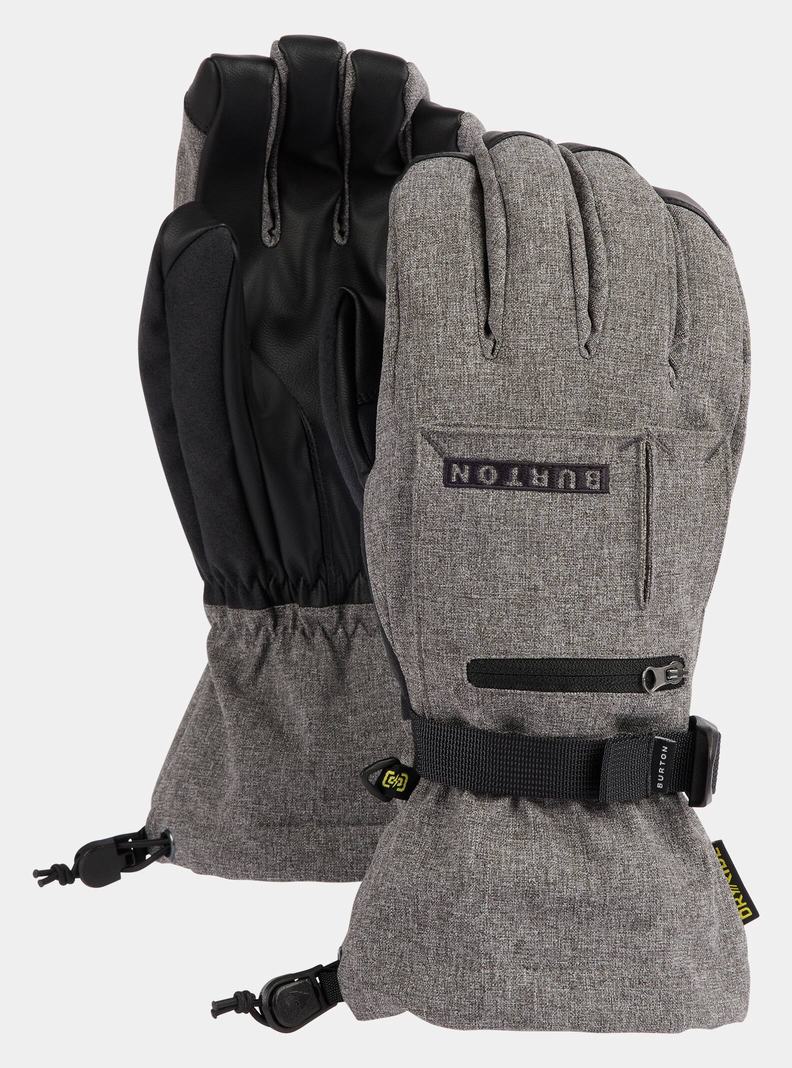 Burton Baker 2-In-1 Rukavice Panske Siva | 28369-GNHV
