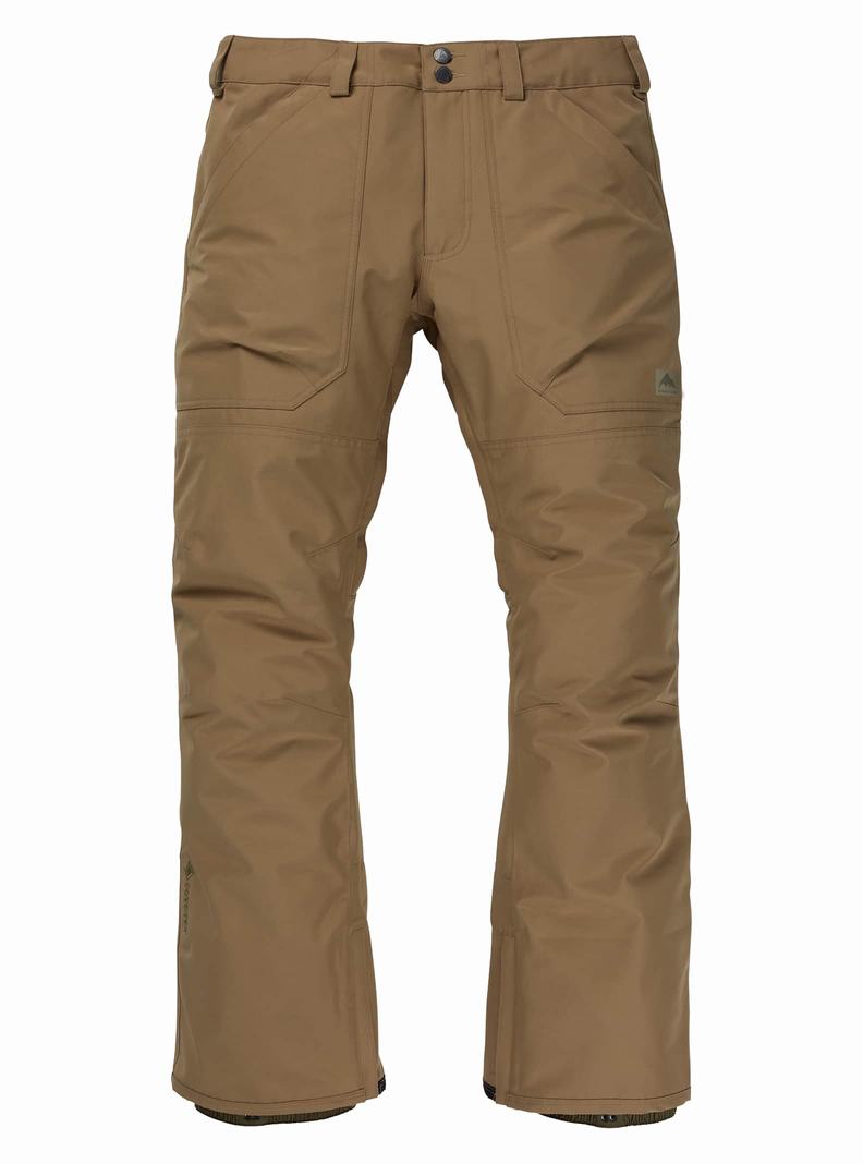 Burton Ballast GORE‑TEX 2L (Kratke) Snowboardove Nohavice Panske Hnedožltý | 30245-HFBM