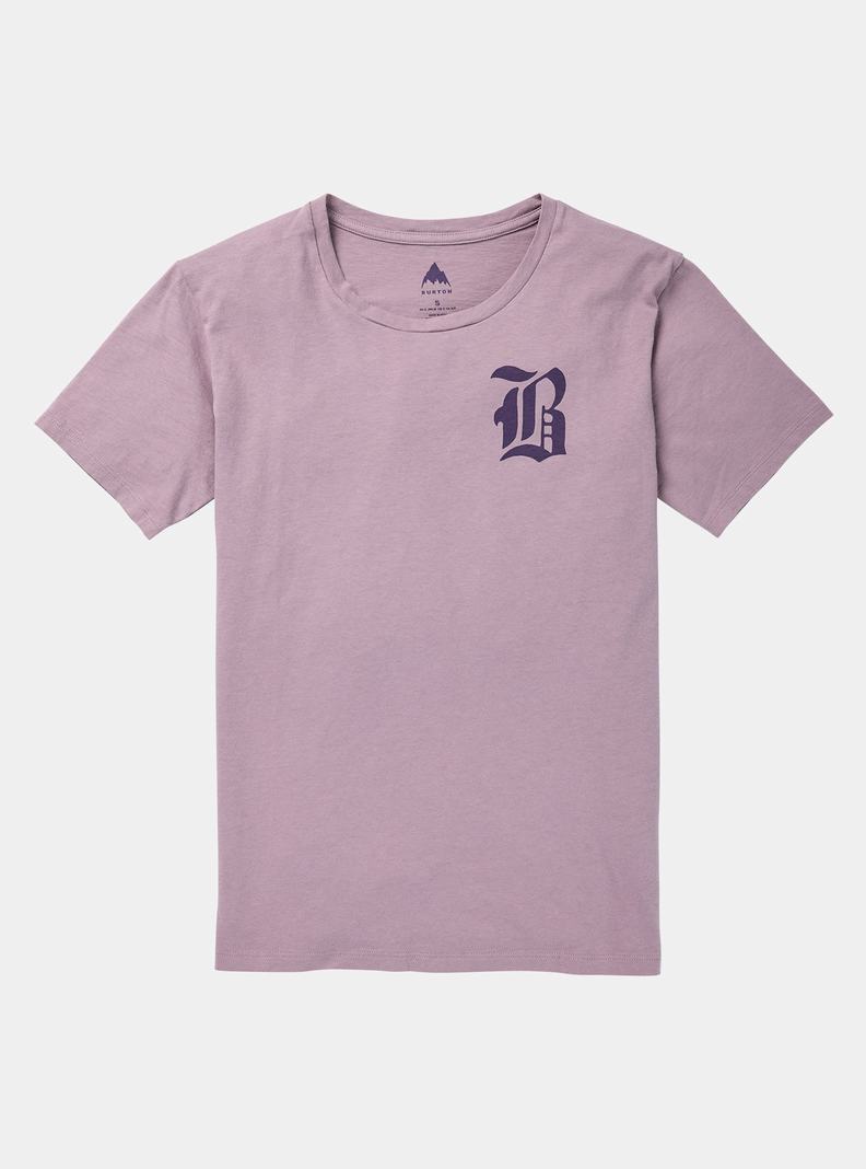 Burton Bradner Kratke Sleeve Tričko Damske Lavendel | 86274-OXFA