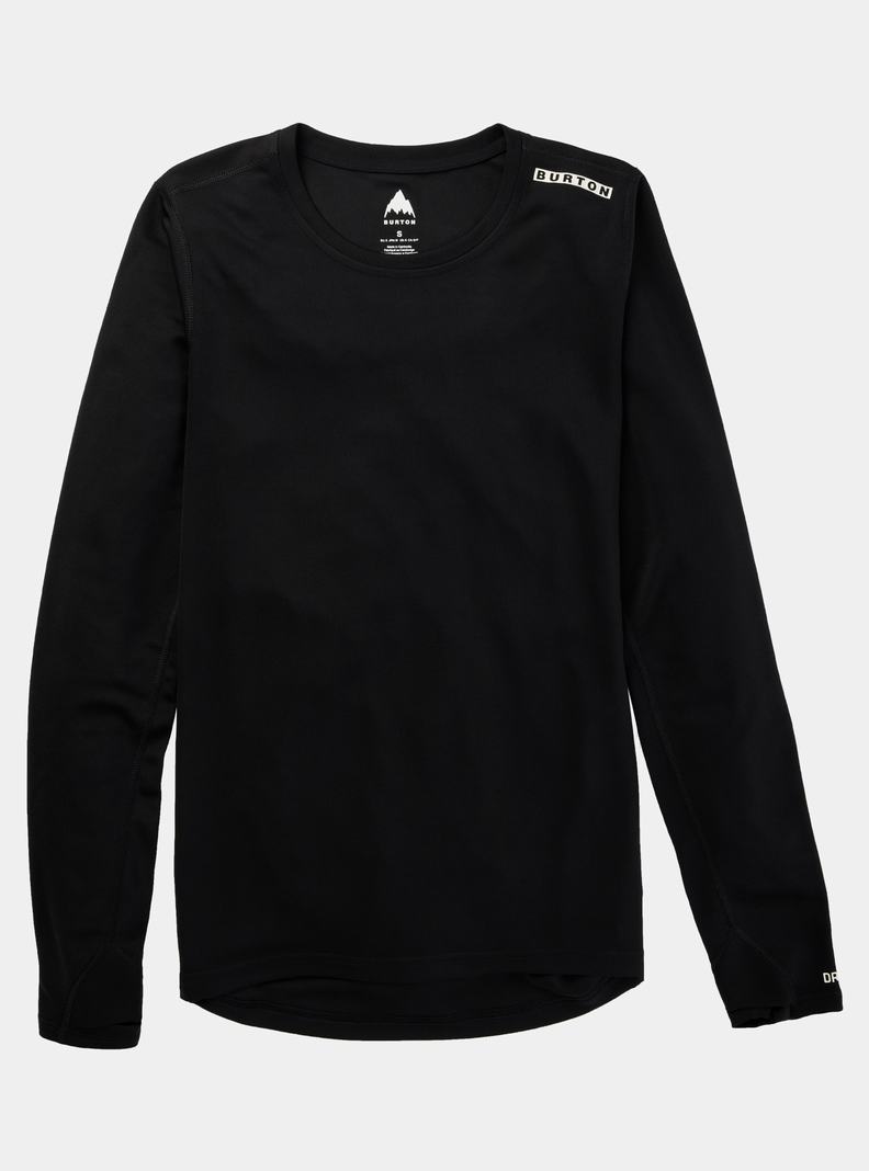 Burton Brand Active Long Sleeve Košele Damske Čierne | 05962-MWGZ