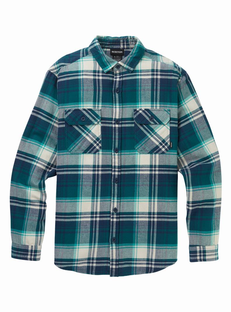 Burton Brighton Flannel Košele Panske Modre | 94063-WYRG