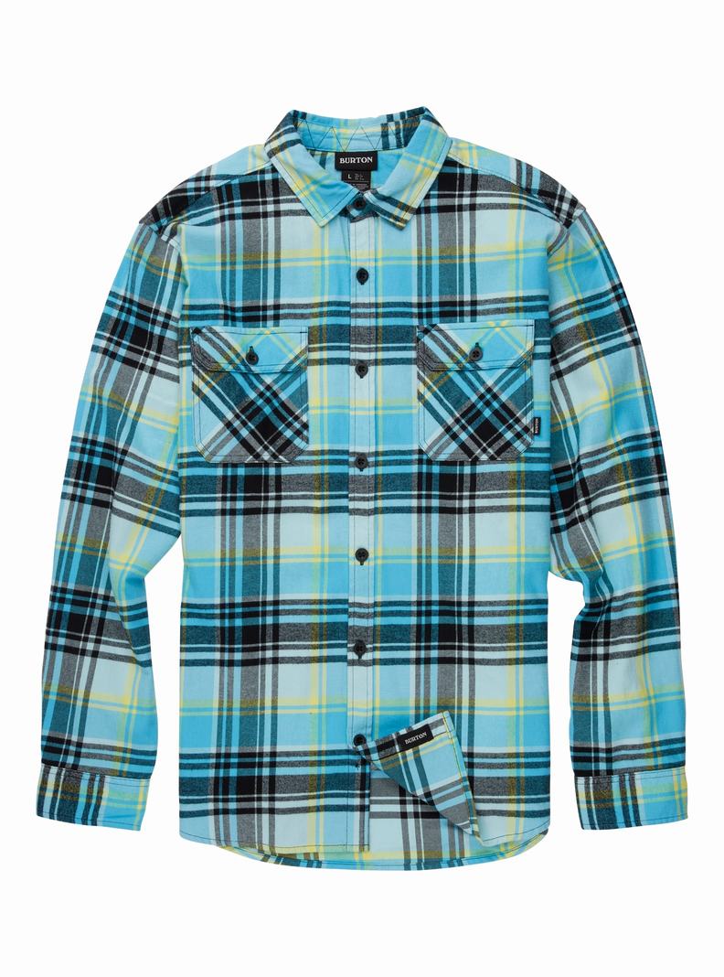 Burton Brighton Flannel Košele Panske Čierne | 15680-CNIX