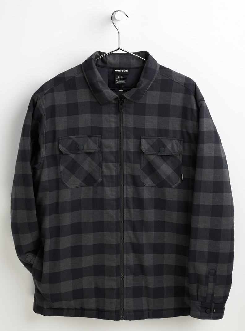 Burton Brighton Insulated Flannel Košele Panske Čierne | 16592-PSEK
