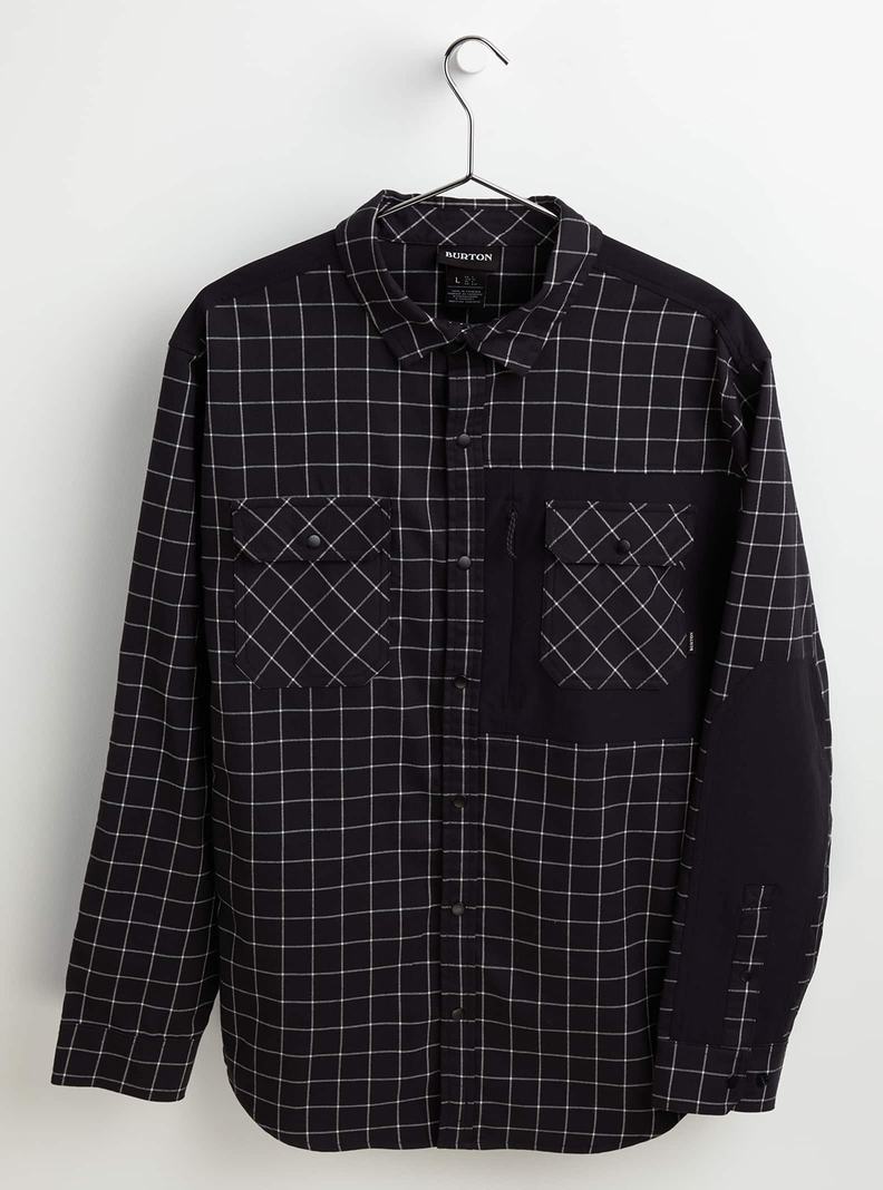 Burton Brighton Performance Flannel Košele Panske Čierne | 98756-VYUL