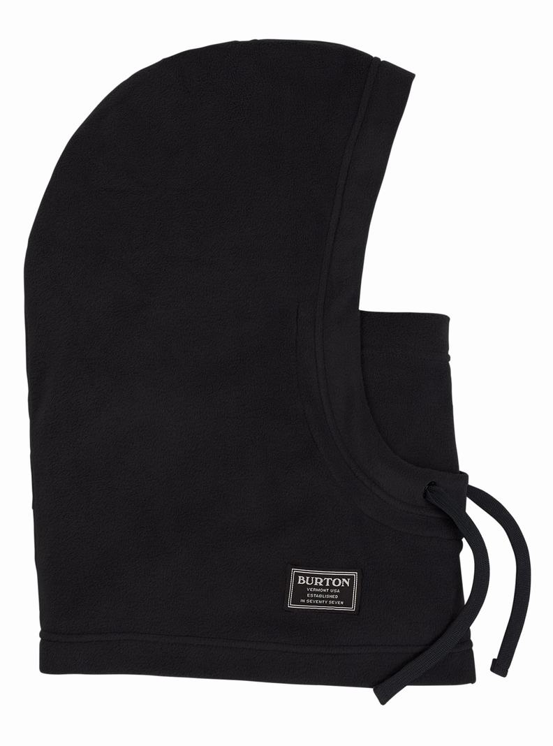 Burton Burke Hood Masky Panske Čierne | 65842-CWZJ