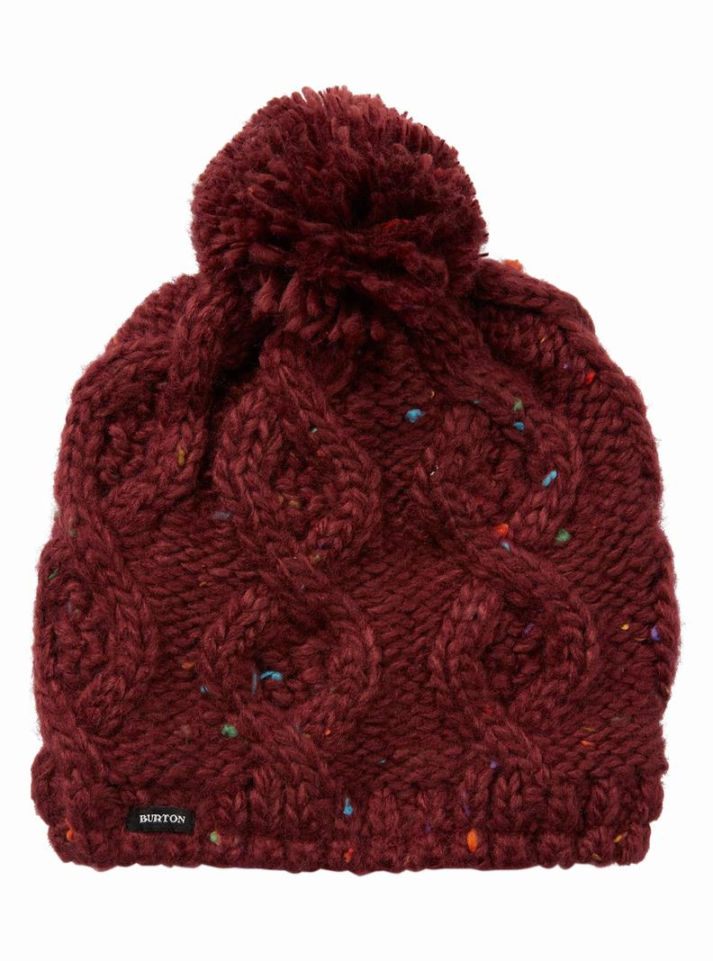 Burton Chloe Čiapky Detske Bordove | 82195-RMCJ
