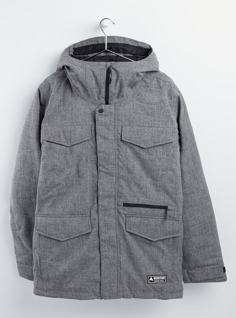 Burton Covert 2L (Slim Fit) Zimní Bunda Panske Siva | 78596-XEWO