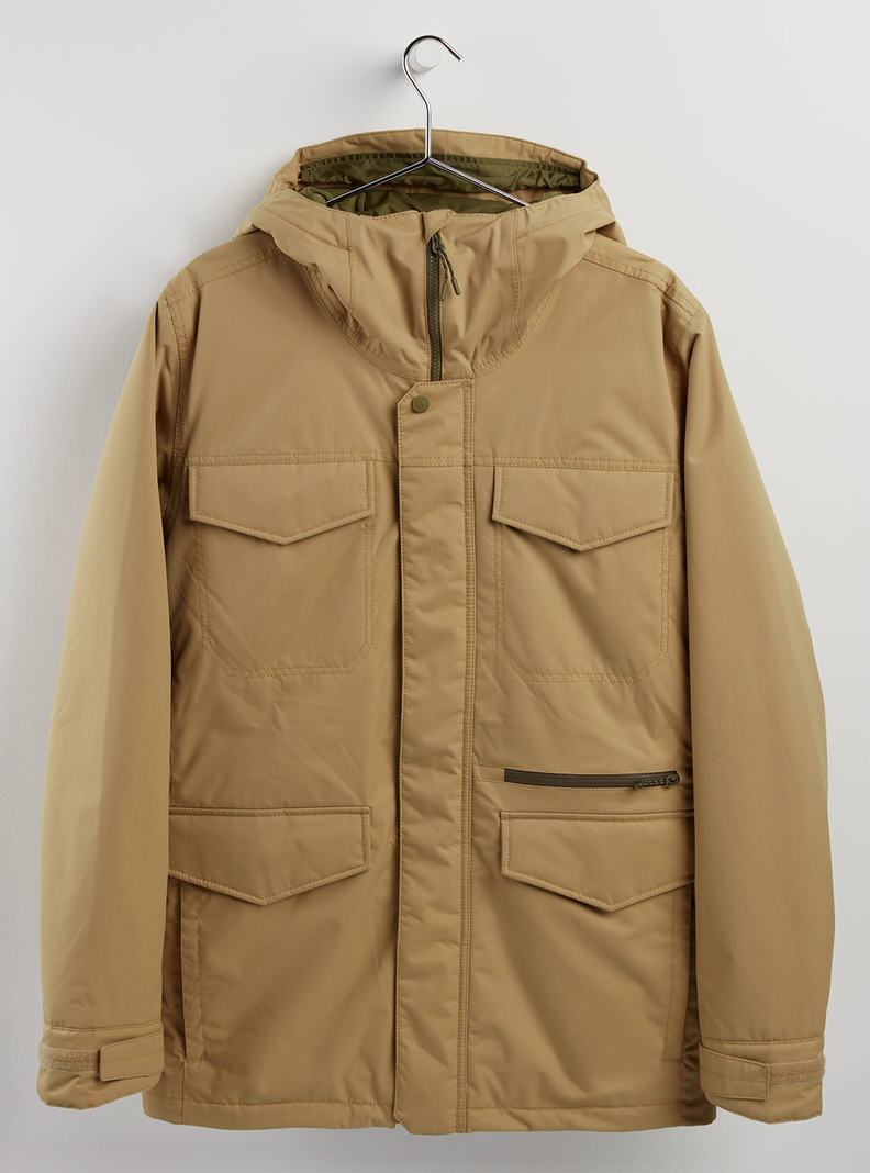 Burton Covert 2L (Slim Fit) Zimní Bunda Panske Hnedožltý | 95634-AFJO