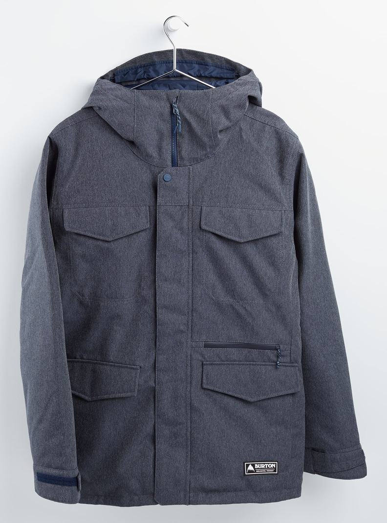 Burton Covert 2L Zimní Bunda Panske Siva | 48312-ATJE