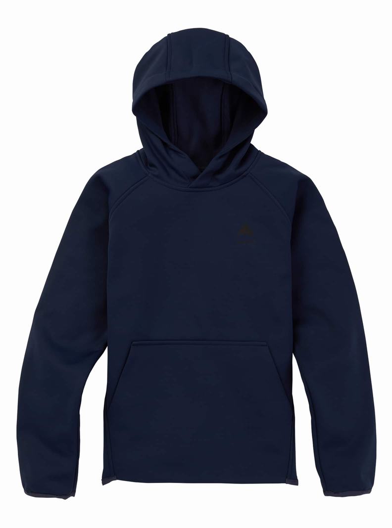 Burton Crown Weatherproof Pullover Fleece Mikina Detske Modre | 26498-FVUN