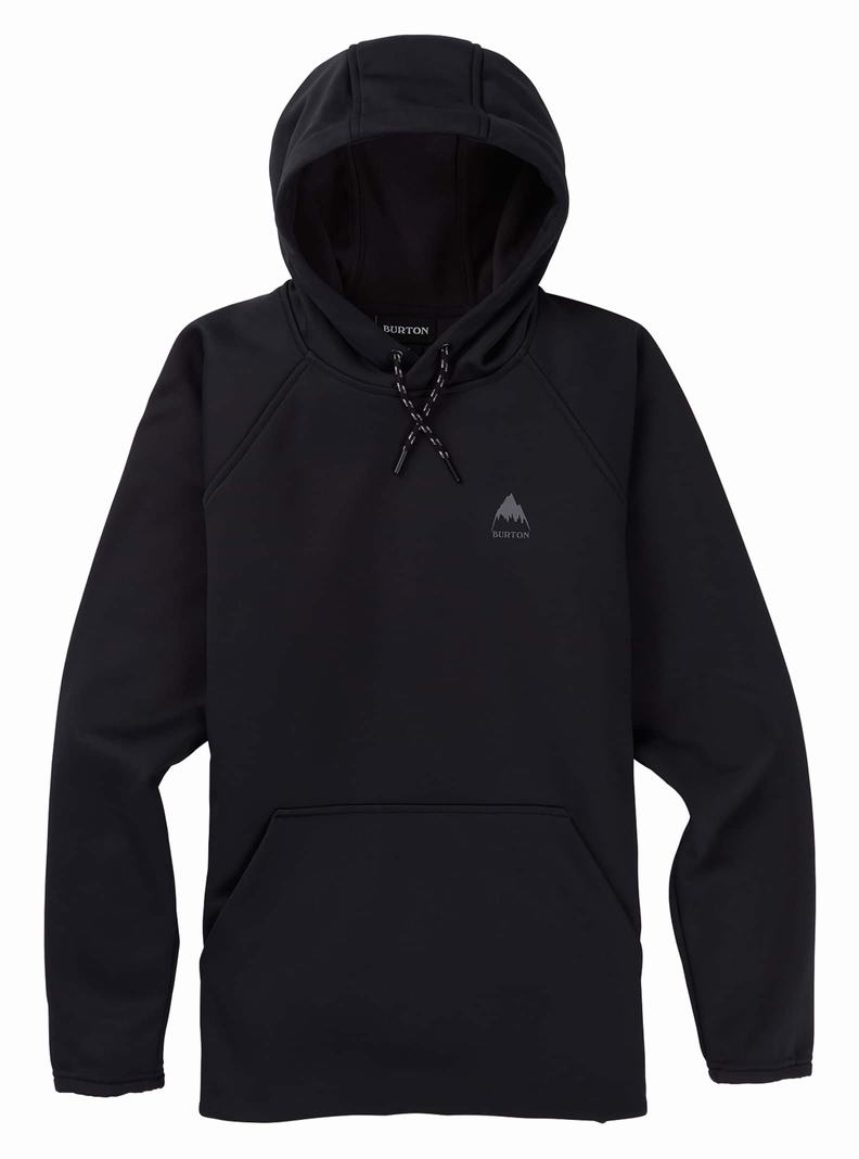 Burton Crown Weatherproof Pullover Fleece Mikina Damske Čierne | 61295-PWVU
