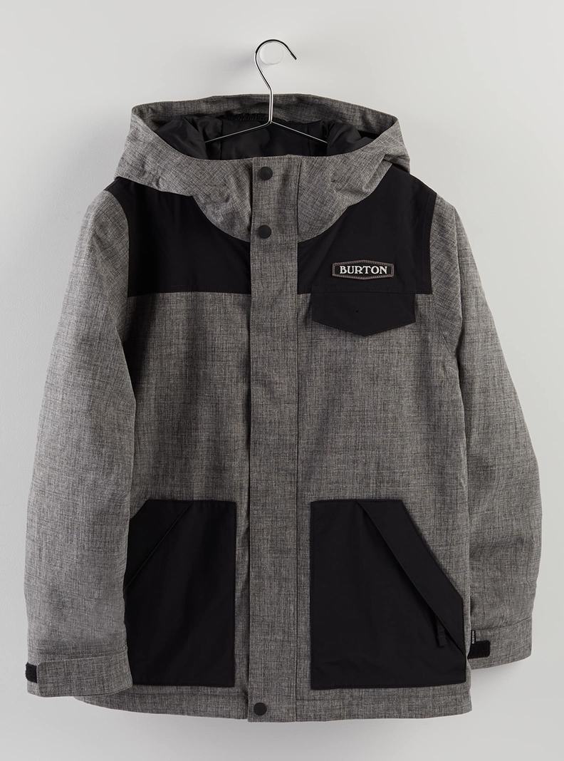 Burton Dugout 2L Zimní Bunda Detske Siva | 34270-SHXQ