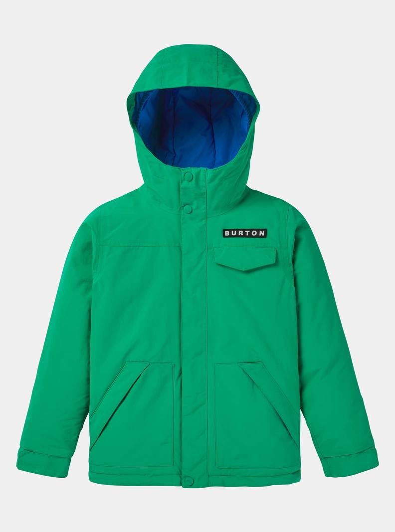 Burton Dugout 2L Zimní Bunda Detske Zelene | 92135-VIHJ