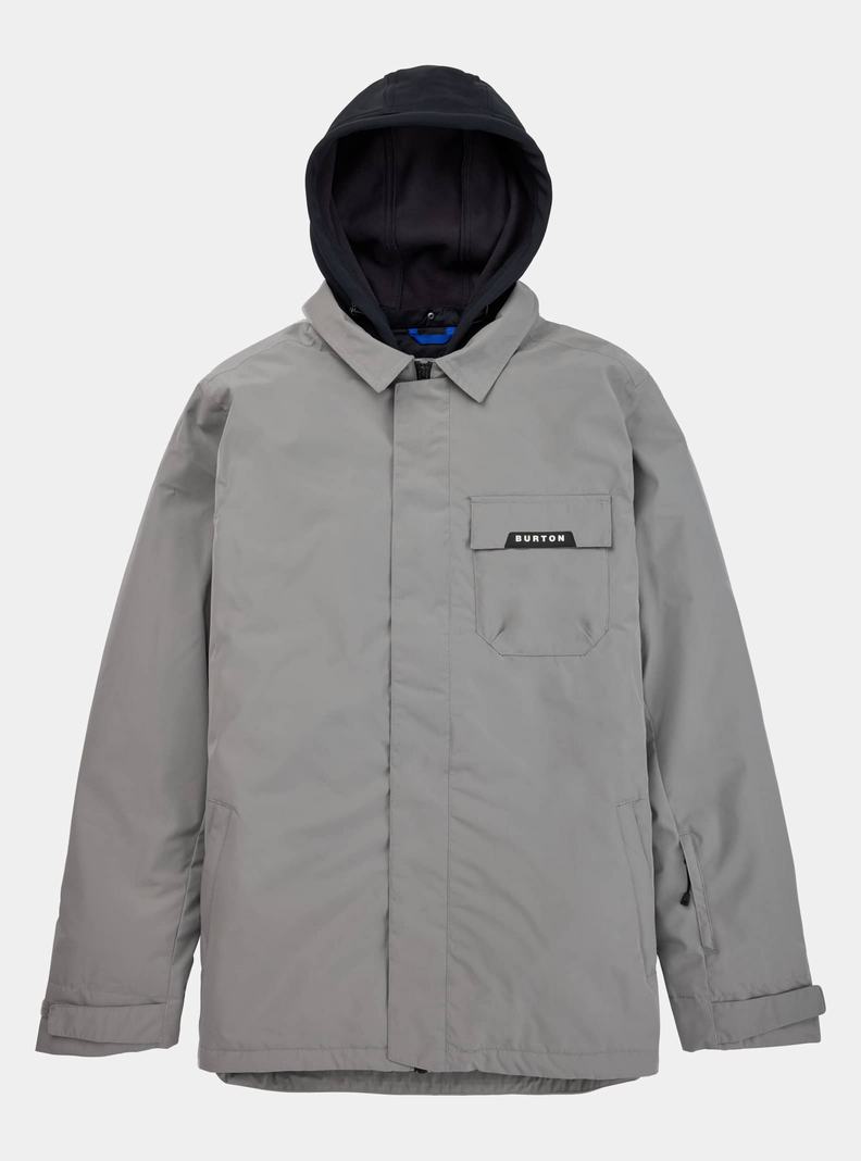Burton Dunmore 2L Zimní Bunda Panske Siva | 78016-WAMP
