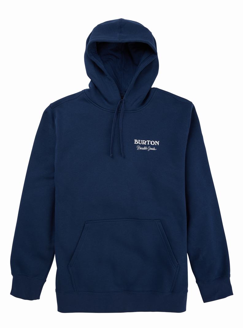 Burton Durable Goods Pullover Mikina Panske Modre | 63081-JEIM