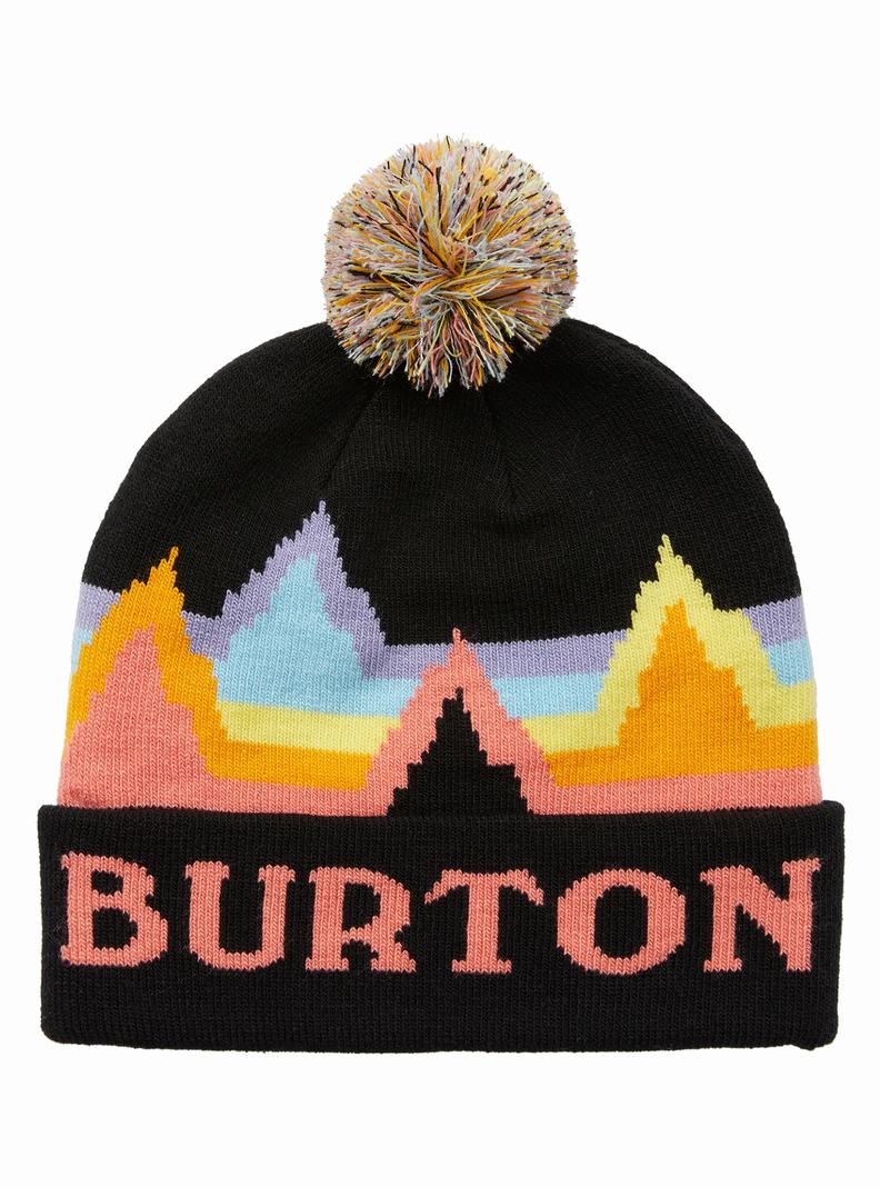 Burton Echo Lake Čiapky Detske Čierne Viacfarebný | 96402-VTCW