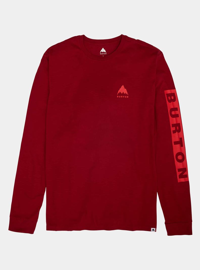 Burton Elite Long Sleeve Tričko Panske Červené | 79830-AOSE