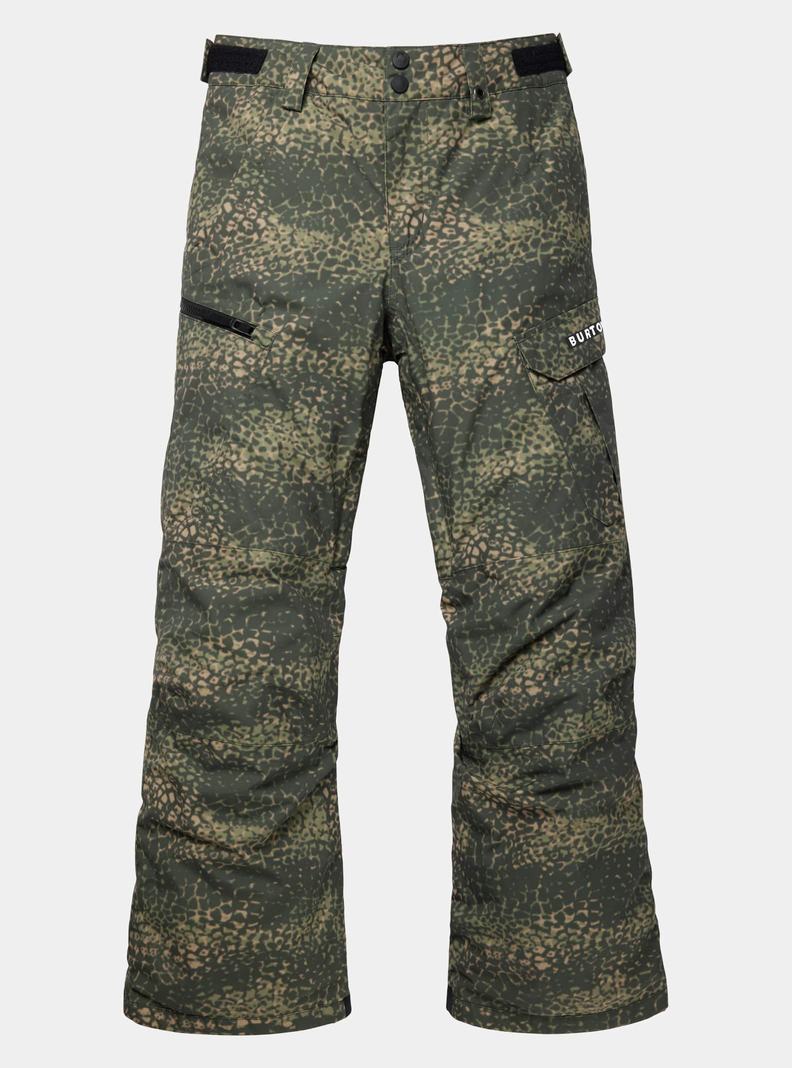 Burton Exile 2L Cargo Snowboardove Nohavice Detske Maskacove | 50173-LWZU