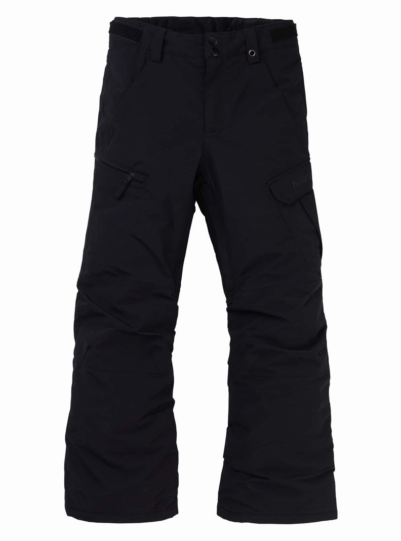Burton Exile 2L Cargo Snowboardove Nohavice Detske Čierne | 52317-BXKR
