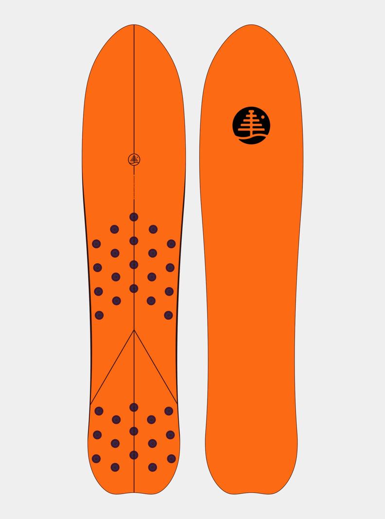 Burton Family Tree Backseat Driver Pow Surfing Snowboardy Panske | 16257-JQZF